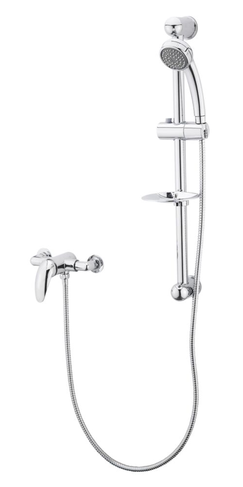 KEONI Rear-Fed Concealed/Exposed Chrome Shower Reviews