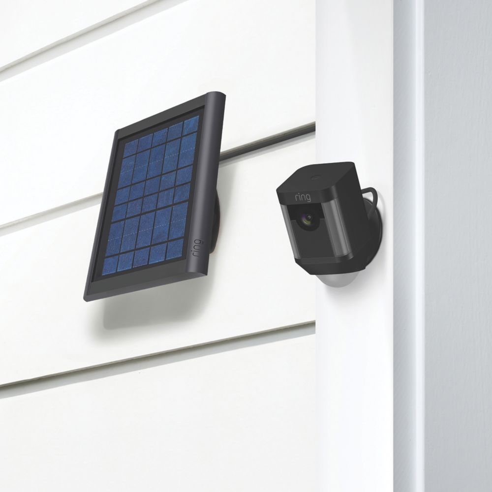 Ring 8ASPS7-BEU0 Charging Solar Panel Black