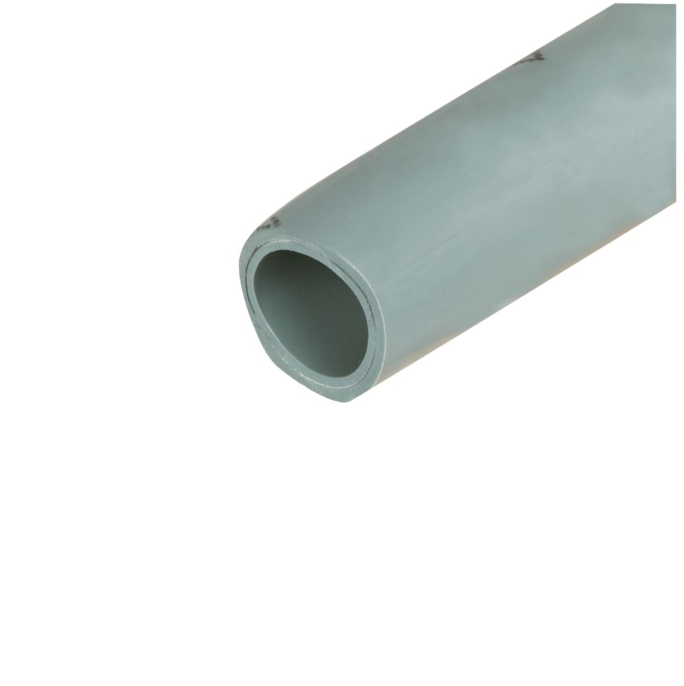 FloFit Push-Fit Polybutylene Barrier Pipe - Grey 15mm x 100m