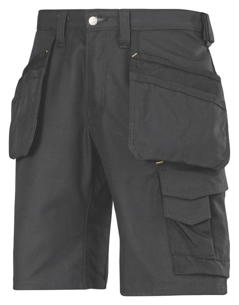 Snickers 3014 Craftsmen Multi-Pocket Shorts Black 36