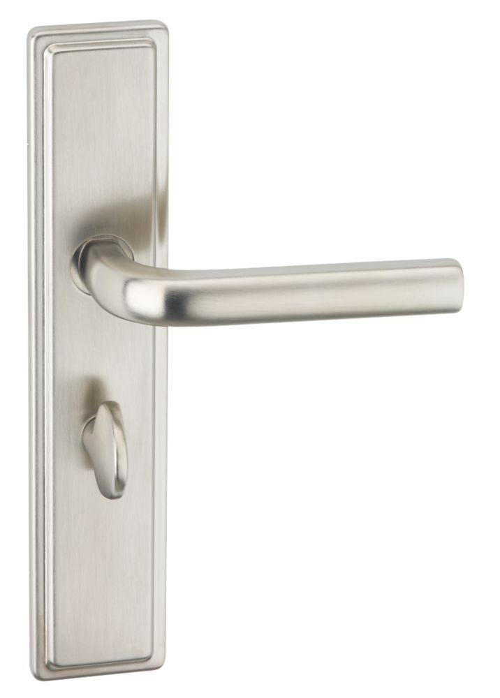 Urfic Westminster WC Lever on Backplate Pair Satin Nickel Reviews