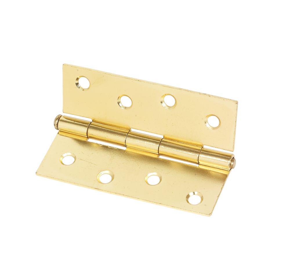 Electro Brass Steel Loose Pin Hinges 102 x 40mm 2 Pack Reviews