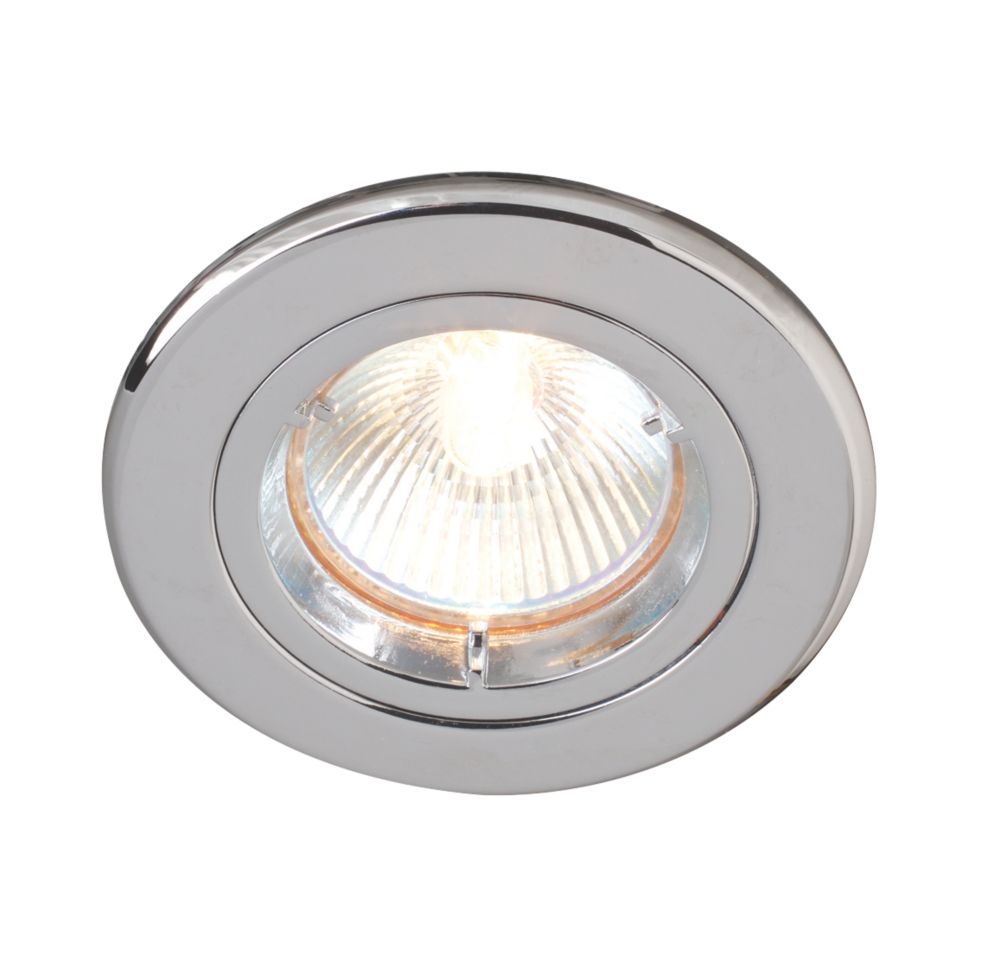 Chrome downlights 240v