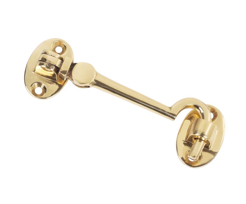 Cabin Hook Polished Brass 100mm Reviews