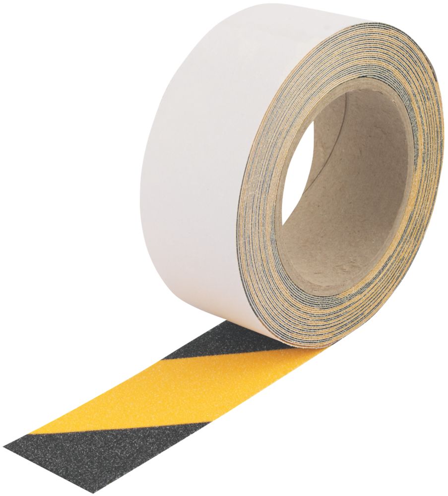 Everbuild Anti-Slip Tape Black/Yellow 10m x 50mm Reviews