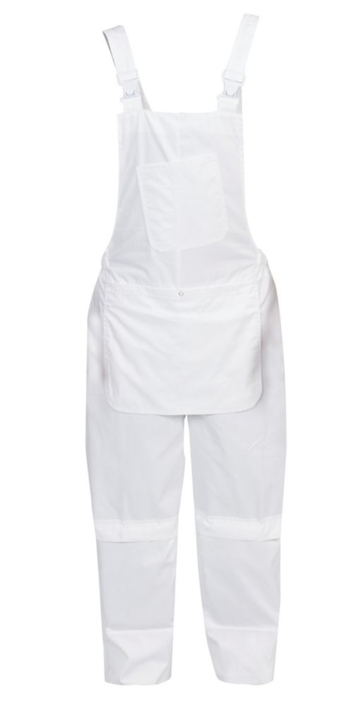 Bib & Brace White Large 42