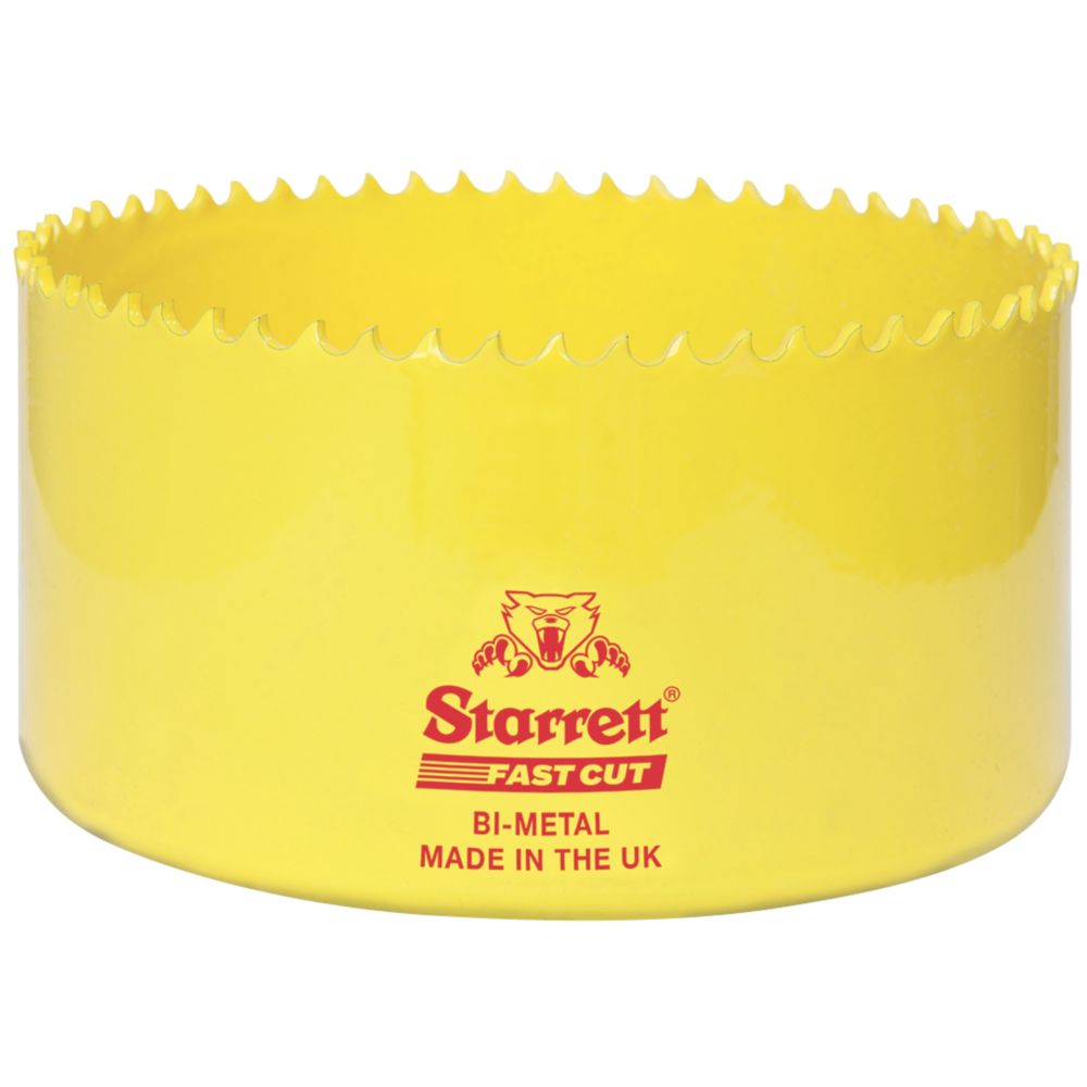 Starrett FCH0412 Multi-Material Bi-Metal Fast Cut Holesaw 114mm Reviews