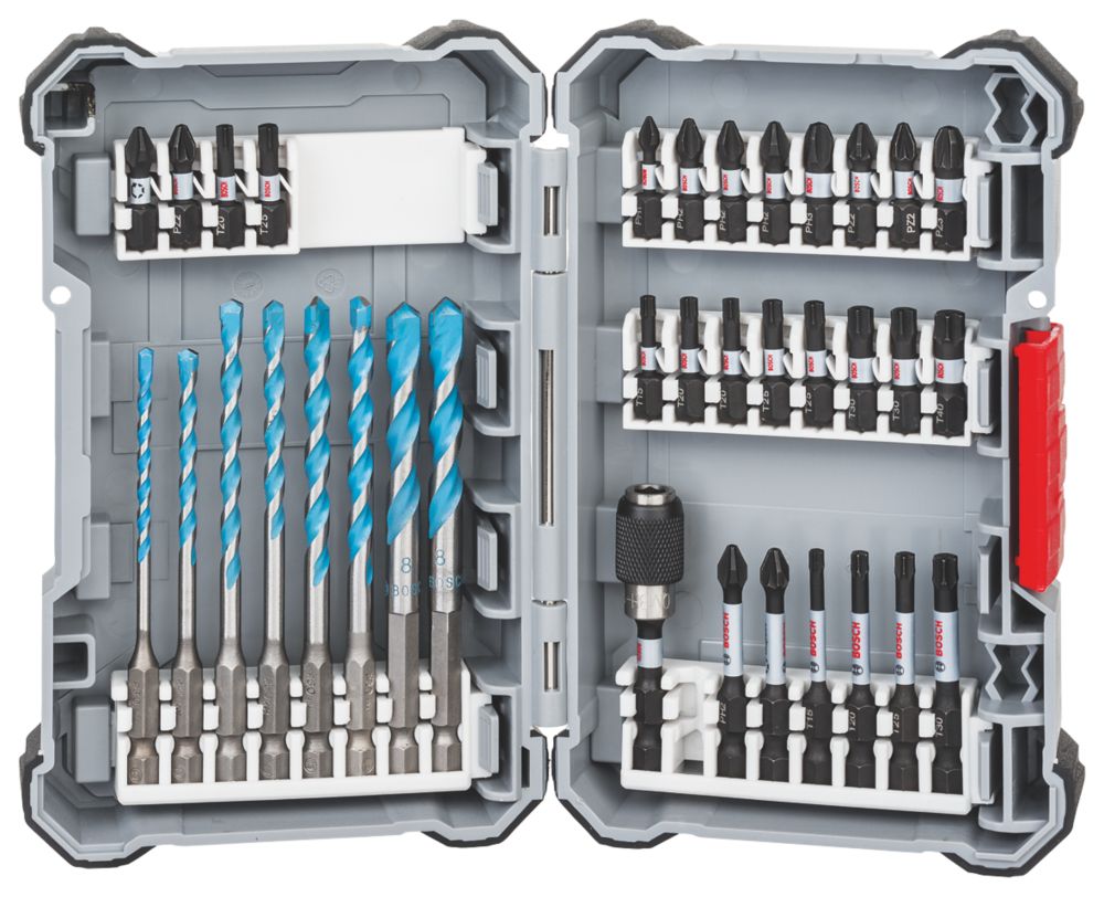 Bosch Hex Shank Hex-9 Drill & Screwdriver Bit Set 35 Pieces Reviews