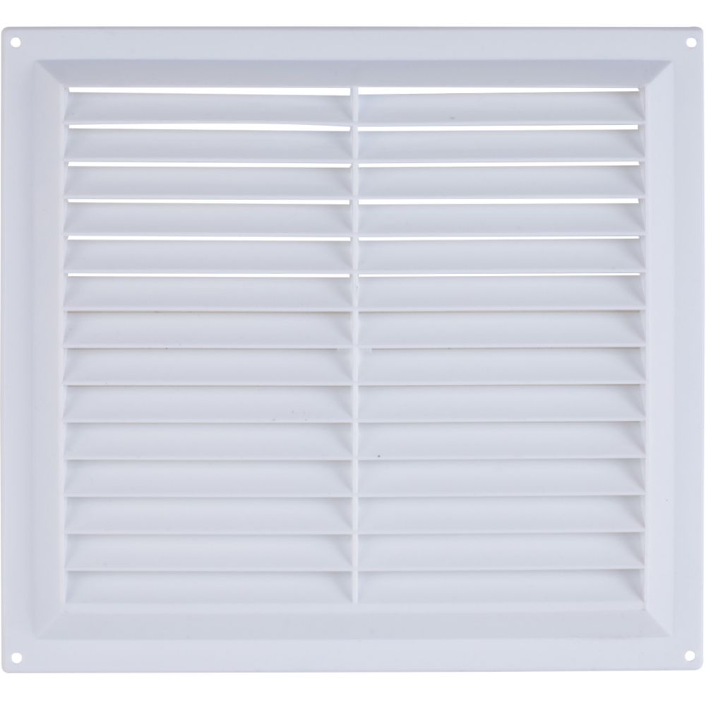 Map Vent Gas Louvre Vent White 229 x 229mm Reviews