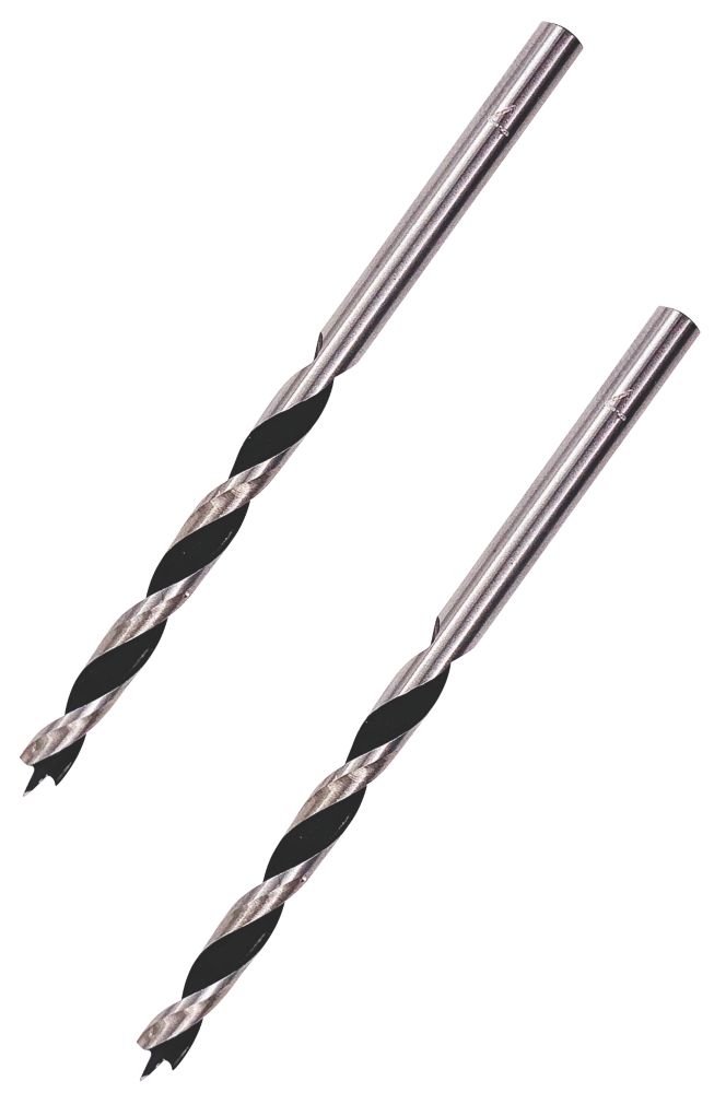 Brad Drill Bits 4 x 75mm 2 Pack Reviews