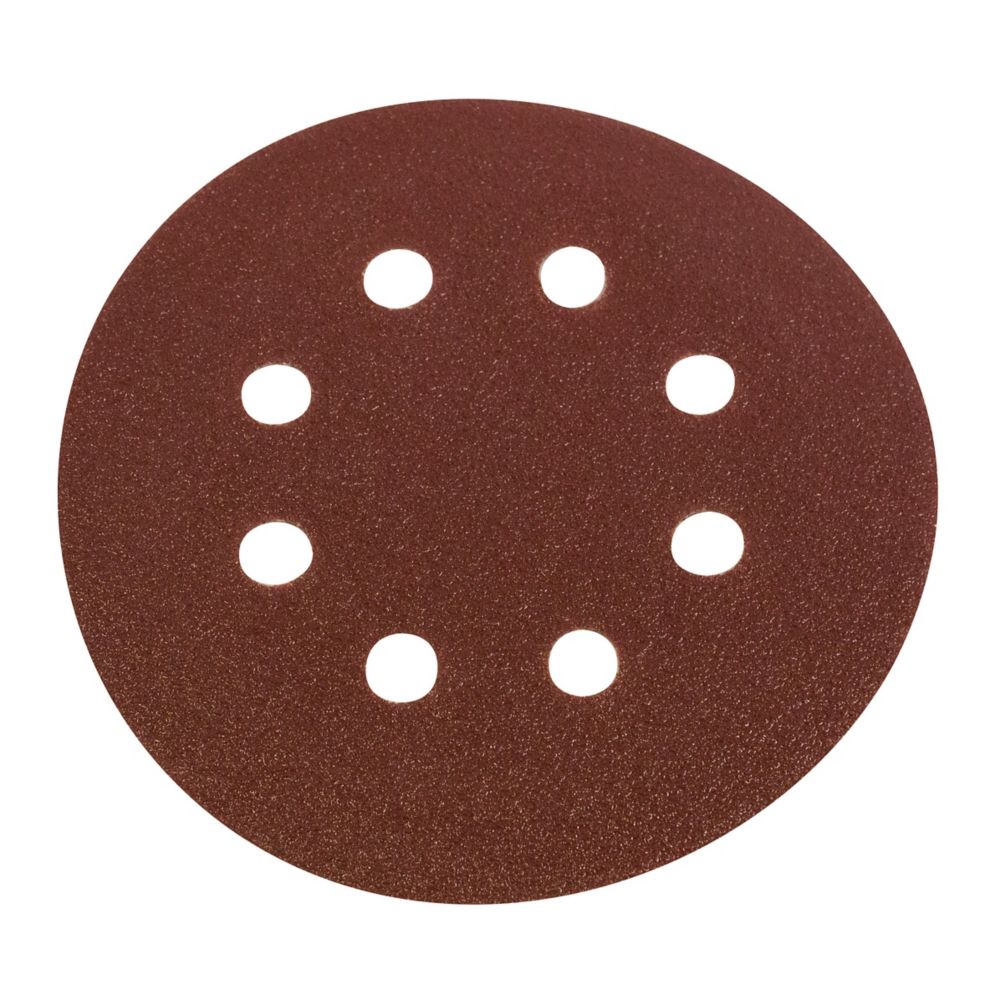 Flexovit Sanding Discs Punched 125mm 50 / 80 / 120 Grit 6 Pack Reviews