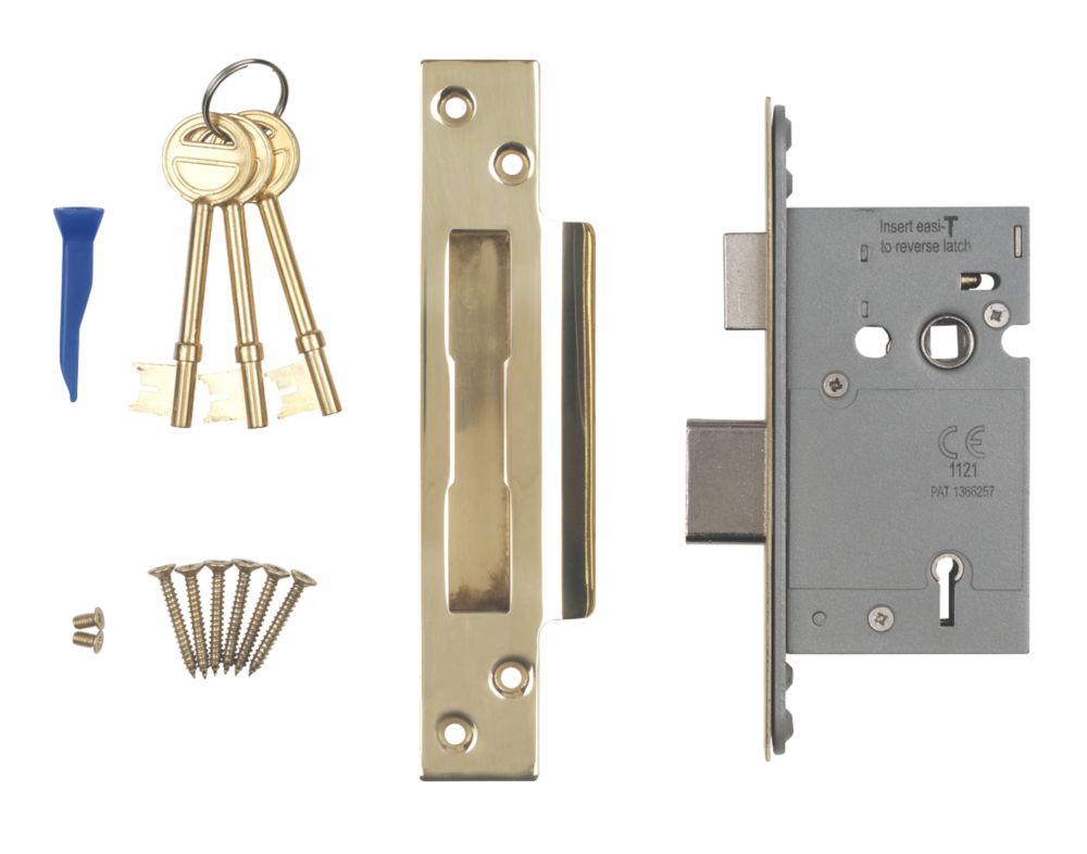 Smith & Locke Stainless Brass BS 5-Lever Mortice Sashlock 66mm Case - 45mm Backset Reviews