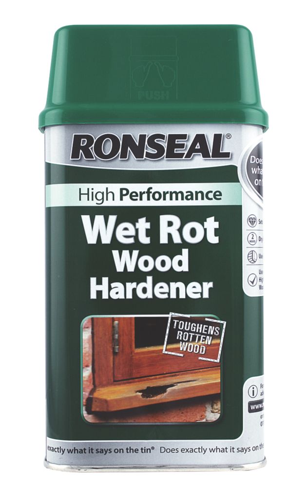 Ronseal Wet Rot Wood Hardener Clear 500ml Reviews