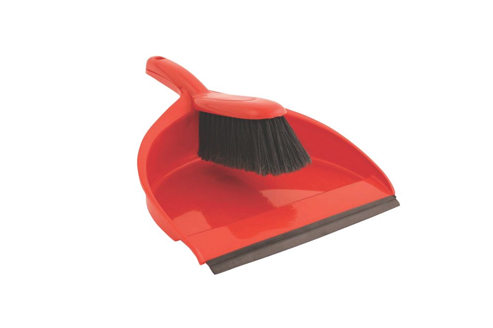 Bentley Dustpan & Brush Soft Red 5 Pack Reviews