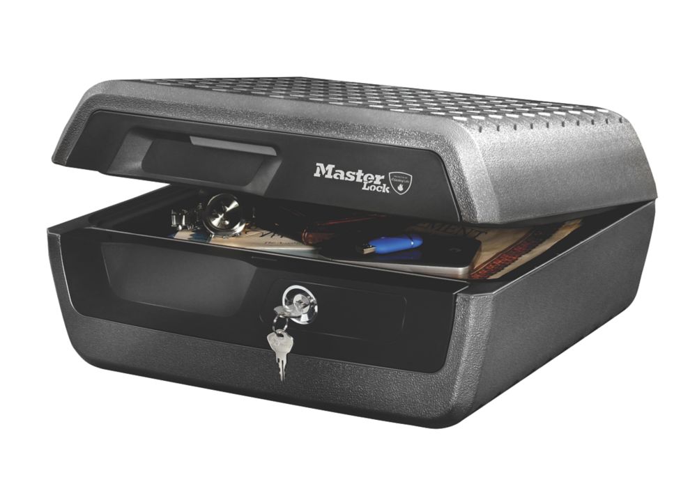 Master Lock 10.2Ltr Security Fire Chest 419 x 375 x 193mm Reviews