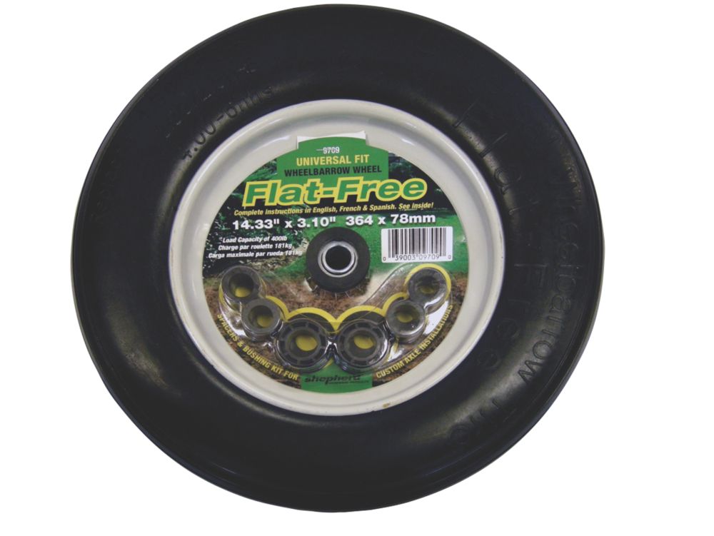 Select Flat-Free Wheelbarrow Wheel 364mm