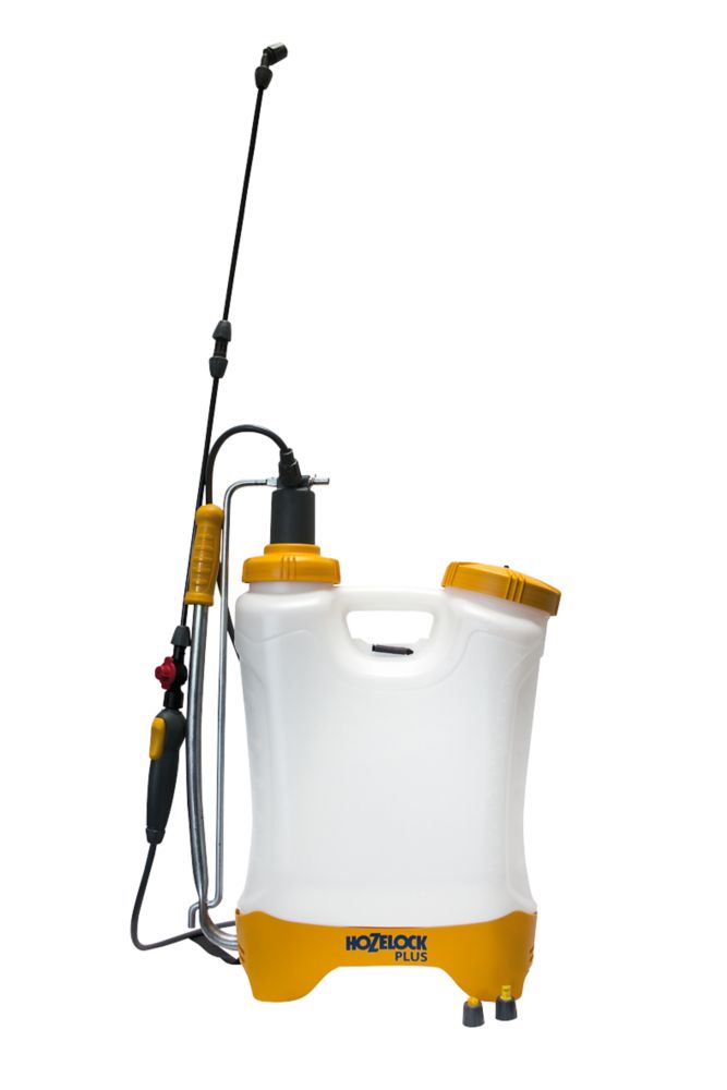Hozelock 4416 0000 Translucent Yellow Backpack Sprayer 16ltr Garden Sprayers Screwfix Com