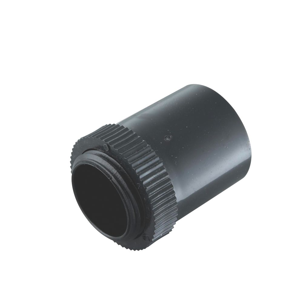 Tower Male Adaptors 20mm Black Pack of 2 Reviews