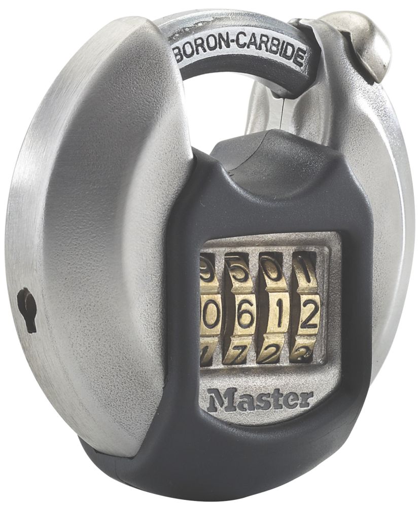 Master Lock Excell Stainless Steel Combination Discus Padlock 70mm