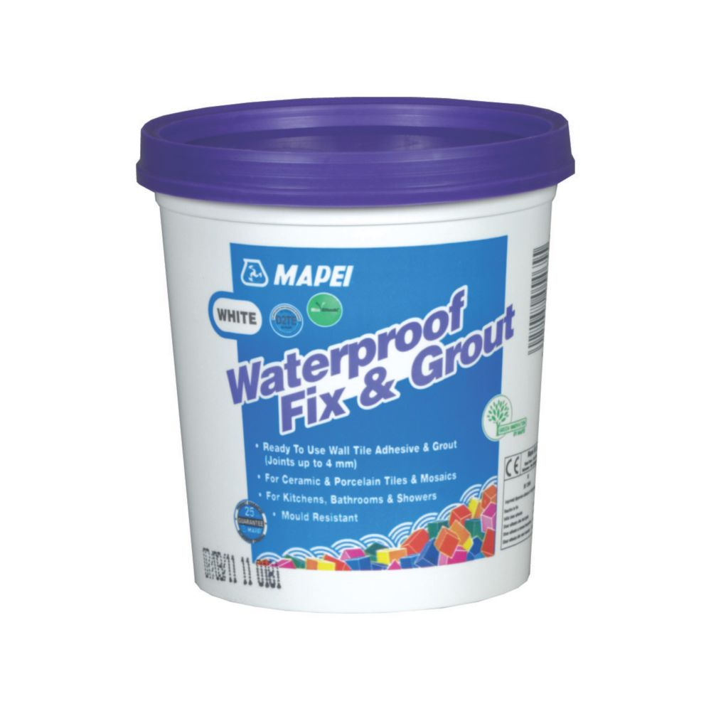 Mapei Waterproof Fix & Grout White 1.5kg Reviews