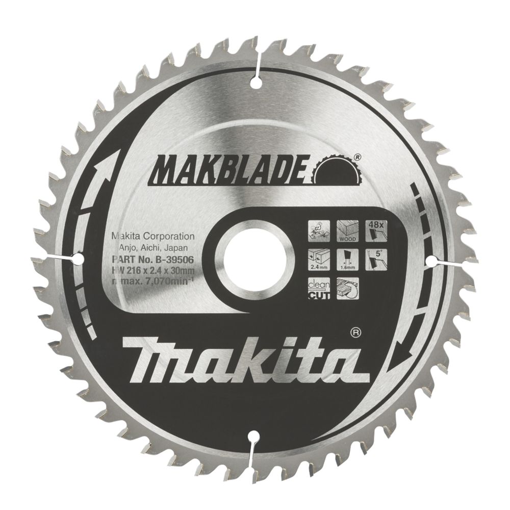 Makita TCT Circular Saw Blade 216 x 30mm 48T Reviews