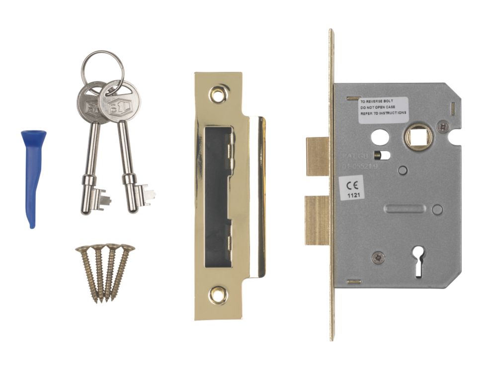 Smith & Locke 3 Lever Electric Brass Mortice Sashlock 65mm Case - 44mm Backset Reviews