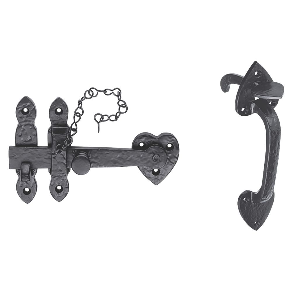 Carlisle Brass Thumb Latch Black Antique 170mm Reviews