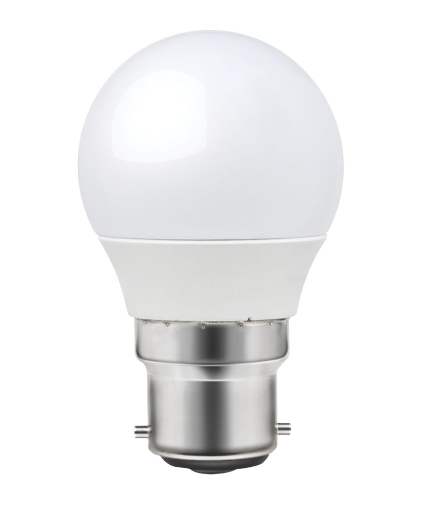 LAP BC Mini Globe LED Light Bulb 470lm 6W 3 Pack Reviews