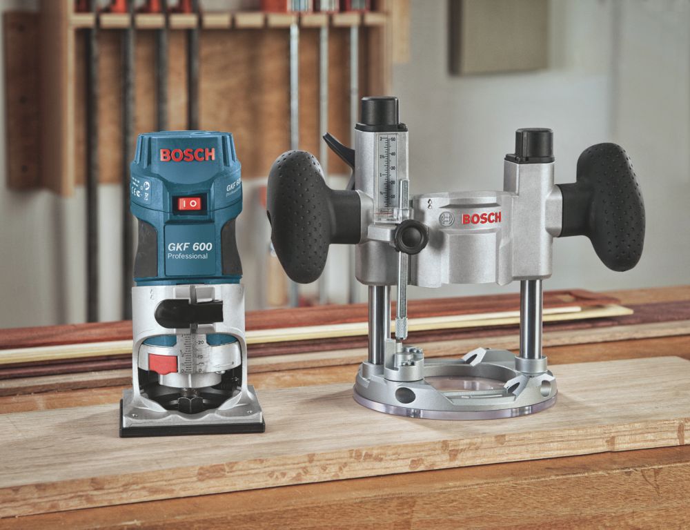 Bosch Professional Te 600 Plunge Base 1 4 Routers Screwfix Com