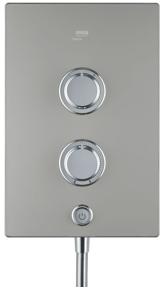 Mira Decor Warm Silver 8.5kW Manual Electric Shower