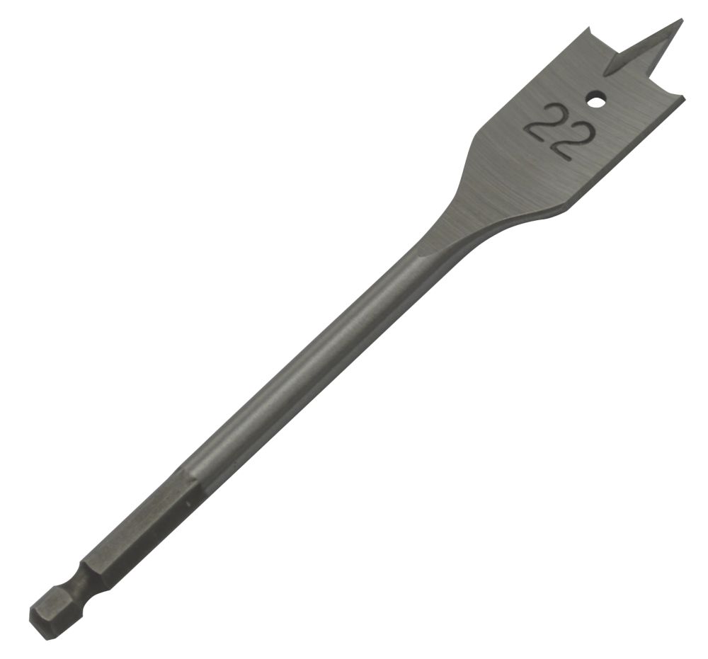 Flat Wood Drill Bit 22 x 152mm Reviews