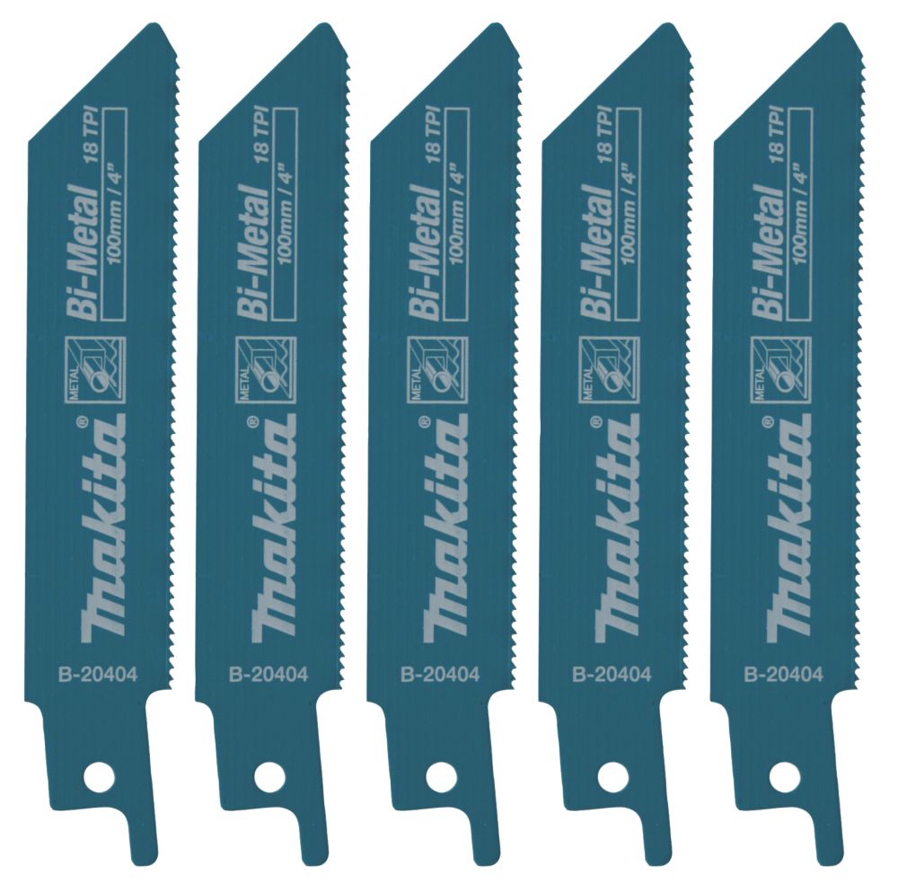 Makita B-20404 Reciprocating Saw Blades 100mm 5 Pack Reviews