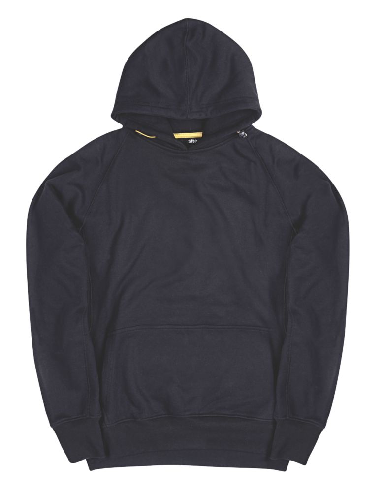 Site Alder Hooded Sweatshirt Black X Large 44