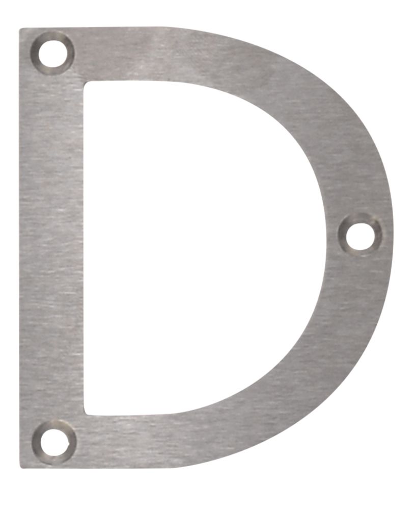 Fab & Fix Door Letter D Satin Stainless Steel 78mm Reviews