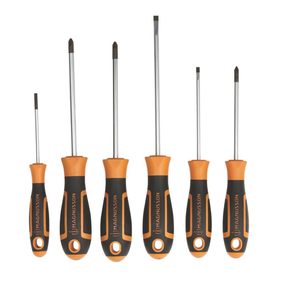 Magnusson Mixed Screwdriver Set 6 Pieces