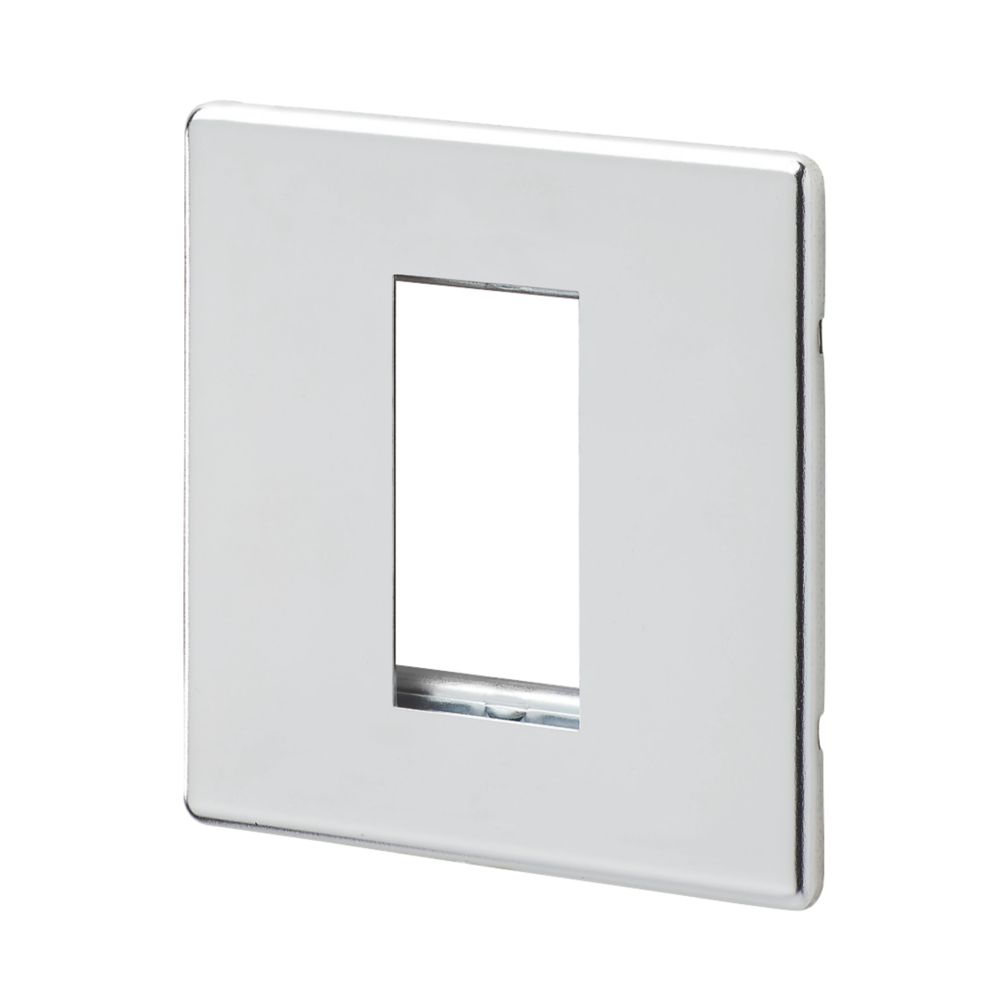 MK Aspect 1-Gang Light Switch Surround Polished Chrome Reviews