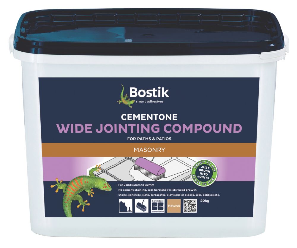 Cementone Wide Jointing Compound Natural 20kg Jointing Compound