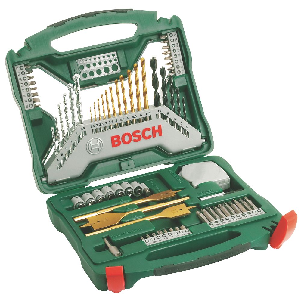 Bosch Hex Shank Mixed Bit Set 70 Pieces Reviews