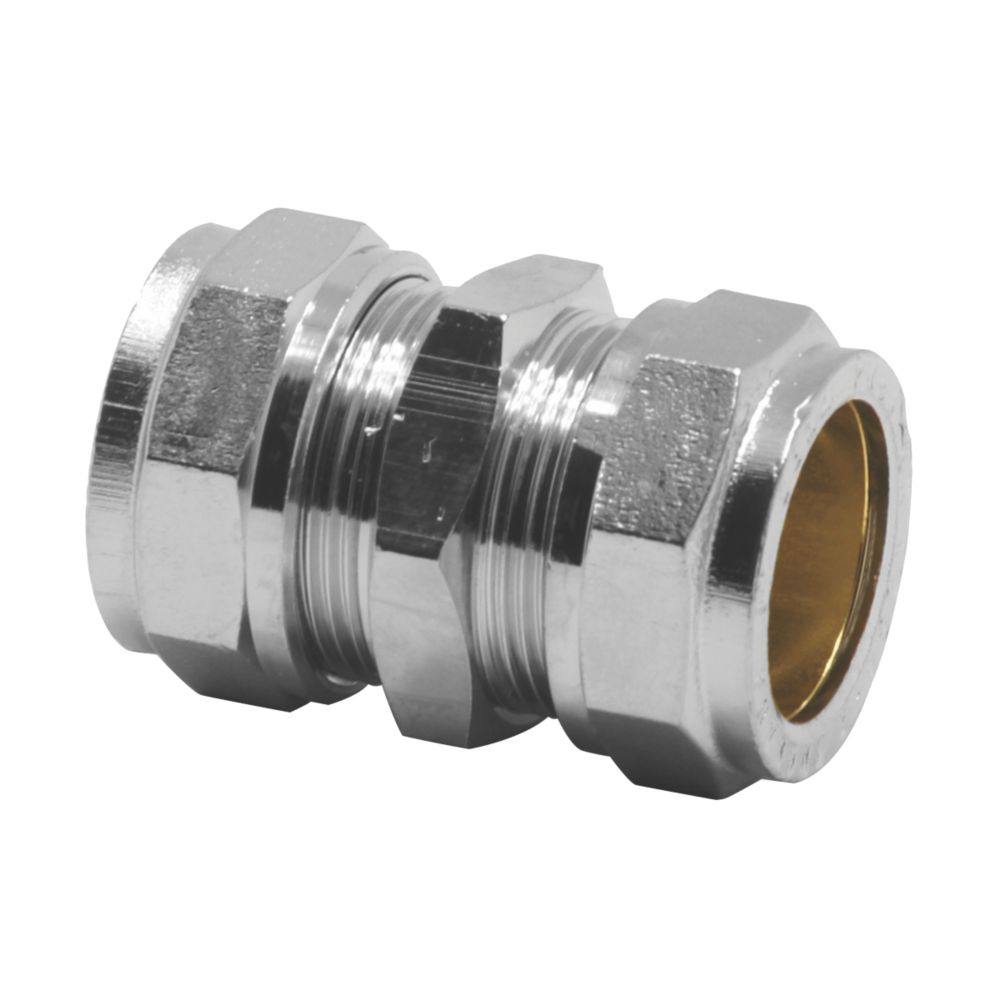 Pegler PX40CP Brass Compression Equal Coupler 22mm Reviews