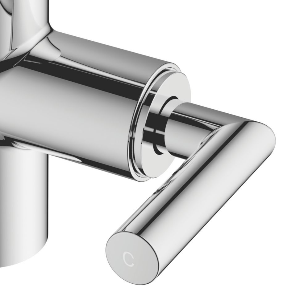 Watersmith Heritage Dolce Dual-Lever Mono Mixer Kitchen Tap Chrome