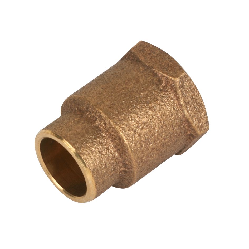 Endex Brass End Feed Adapting Female Coupler 15mm x ½