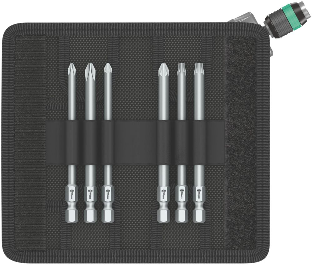 Wera Kraftform Kompakt Interchangeable KK RA4 Pistol Screwdriver Bit Set 13 Pieces