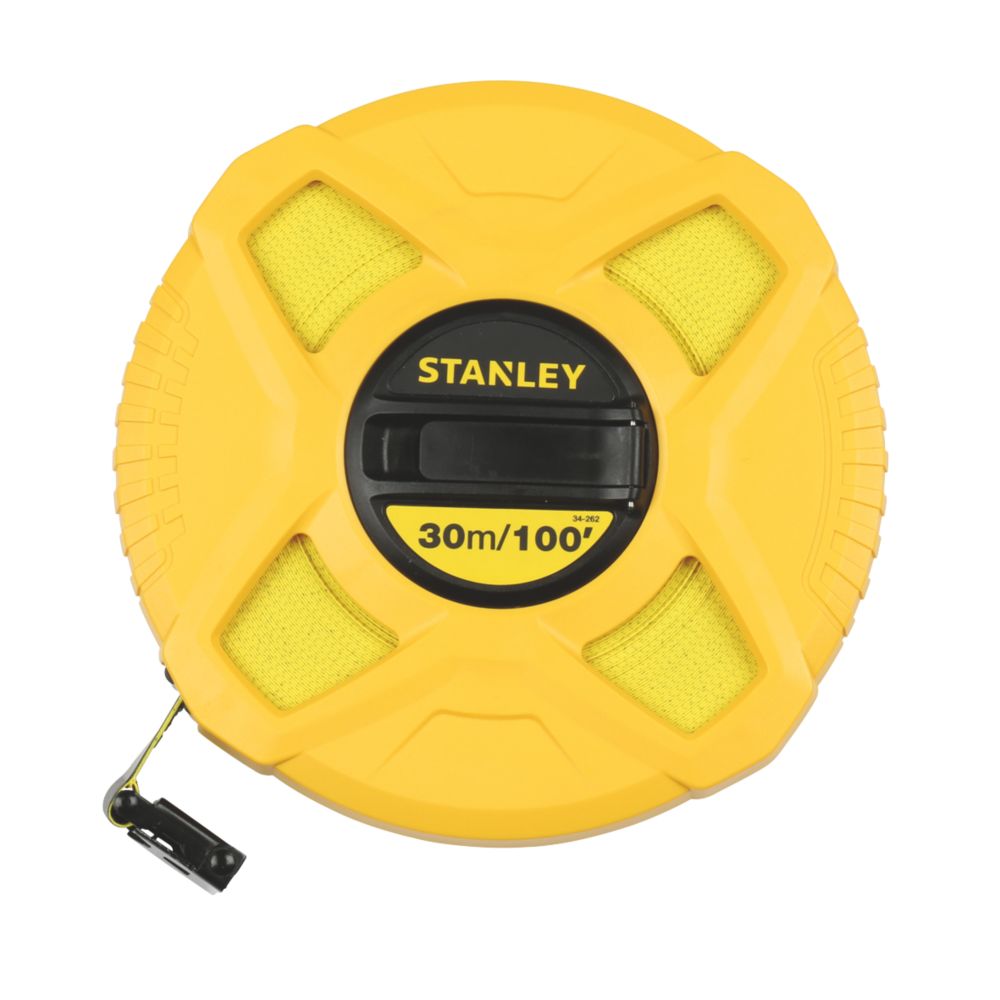 Stanley 0 34 262 30m Tape Measure Tape Measures Screwfix Com - stanley 0 34 262 !   30m tape measure 7120k