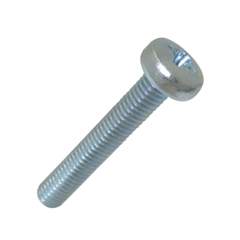 Easyfix Bright Zinc-Plated Pan Head Machine Screws M5 x 30mm 25 Pack Reviews