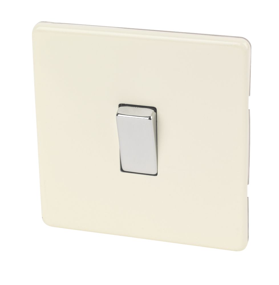 Varilight 10AX 1-Gang Intermediate Switch White Chocolate with Colour-Matched Inserts Reviews