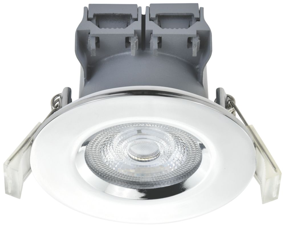 LAP Fixed LED Downlight Chrome 370lm 5W 220-240V Reviews