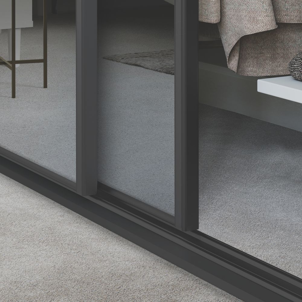 Spacepro Classic 2 Door Framed Sliding Mirror Wardrobe Doors