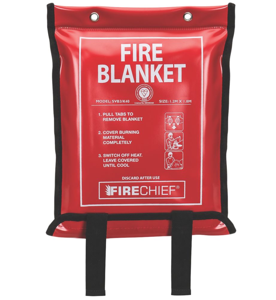 Firechief Fire Blanket with Soft Case 1.2 x 1.8m Reviews