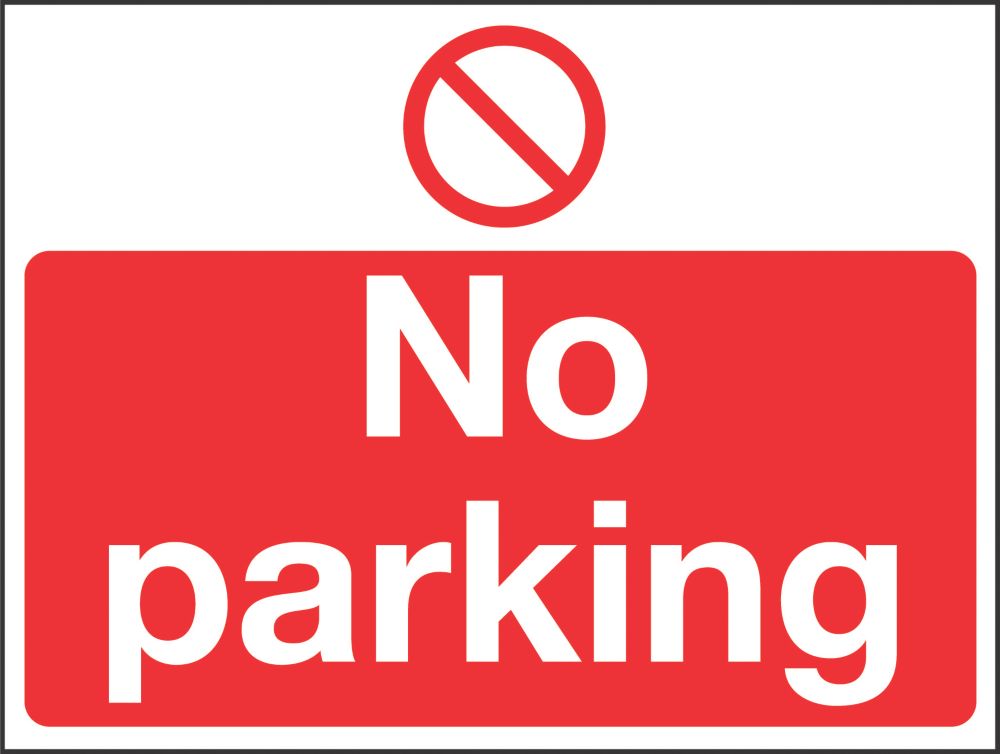 no parking sign