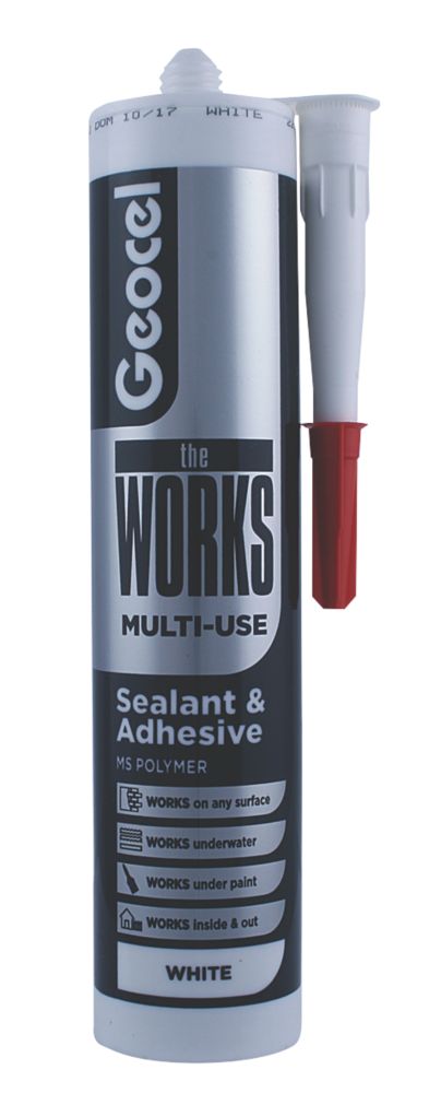 Geocel The Works Sealant & Adhesive White 290ml Reviews